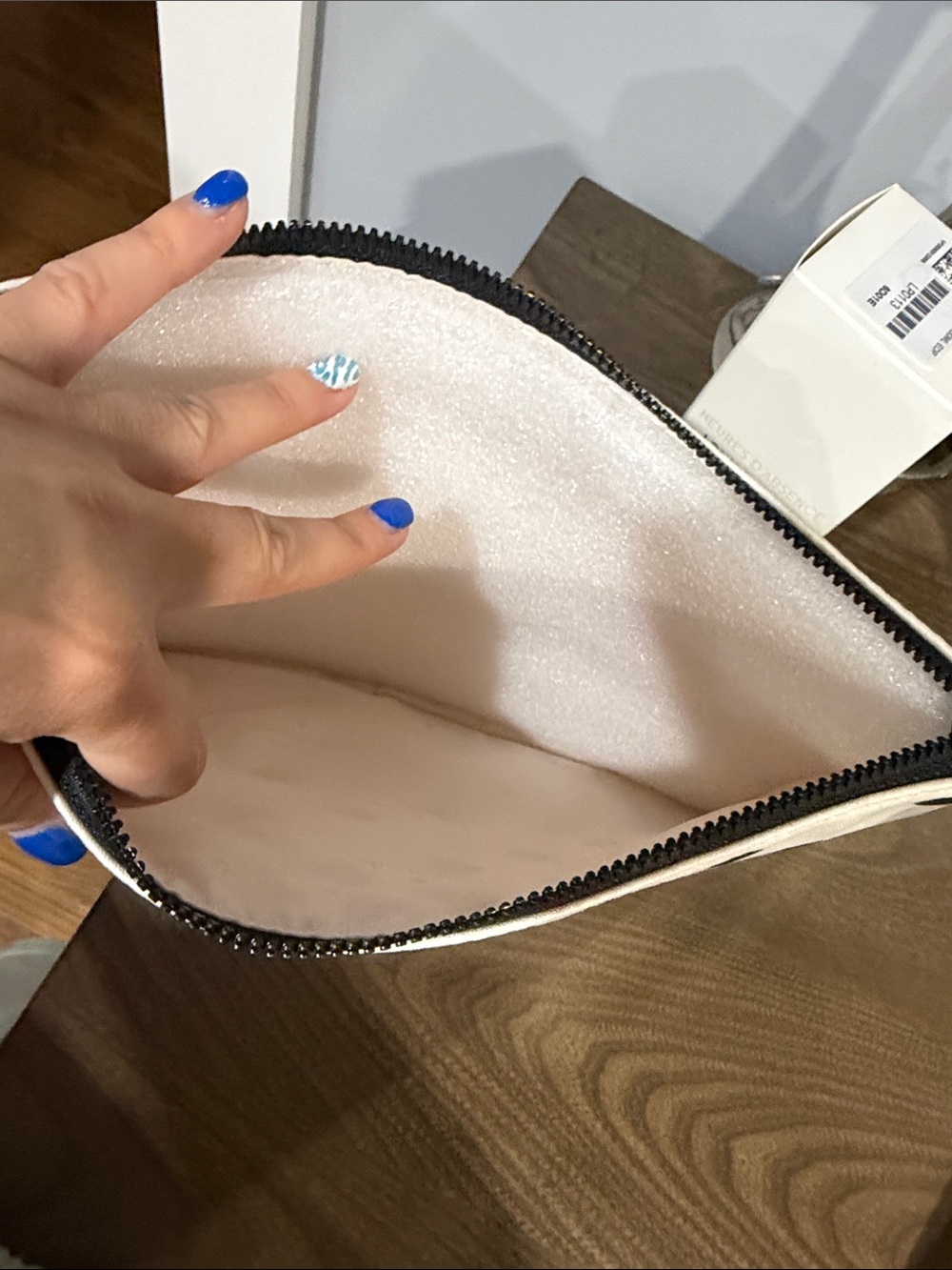 kate spade Cream and Black Polka Dot Wristlet Clutch - Picture 4 of 6